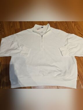 GAP mock neck quarter-zip pullover Sweatshirt